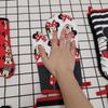 Minnie & Mickey Mouse Cartoon Heat-Resistant Gloves for Kitchen Baking and Microwave Use