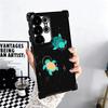 Cartoon Ocean Sea Turtle Plating Phone Case For Samsung Galaxy S24 S25 FE S26 Edge S23 Ultra S22 S21 Plus S20 Anti-Fall Airabag