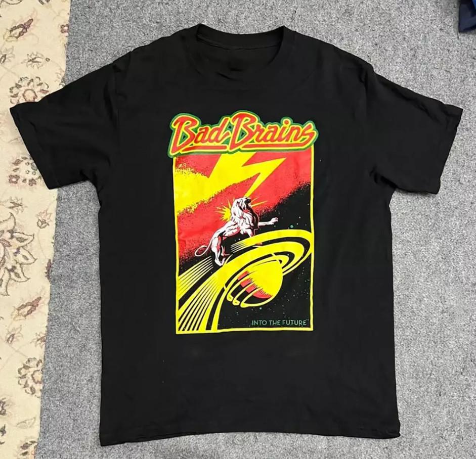 Bad Brains Into The Future Hardcore Punk T-shirt Size S-4XL