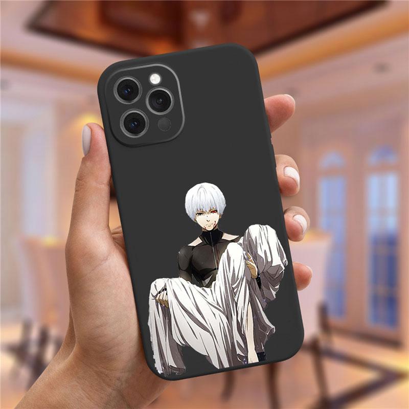 Japanese Anime Tokyo Ghoul Japan Suave Phone Case For iPhone 13 Mini 12 11 Pro Max 7 8 6s Plus XS Max XR Back Fundas Coque Cover