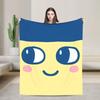 Tamagotchis Mametchi Decke Fleece Textil Dekor Atmungsaktive Weiche Überwurfdecken für Sofa Schlafzimmer Bettüberwürfe
