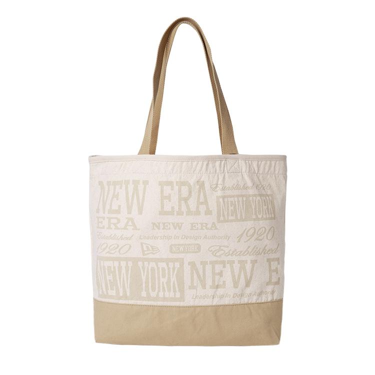 

New New Era Fabric Shoulder Bag Unisex Ivory White 14528945 35.1*15.0*45.0CM