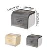 Non-Punching Tissue Storage Box Plastic Paper Towel Rack Light Luxury Toilet Paper Rack  Bathroom