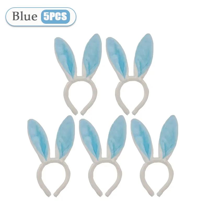 1-15 STÜCKE Niedliche Hasenohren Stirnbänder Niedliche Plüsch Hasenohren Haarband Osterdekoration Kostümparty Cosplay Haarreif Haaraccessoires