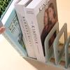 Non-slip Desktop Book Stand Adjustable Vertical Book Holder File Storage Bookshelf  Documents