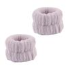 1/2/3pcs Bow Headband Wristband Set Towel Elastic Soft Washing Face Shower Make Up Yoga Sports Skincare Headband For Women Girls