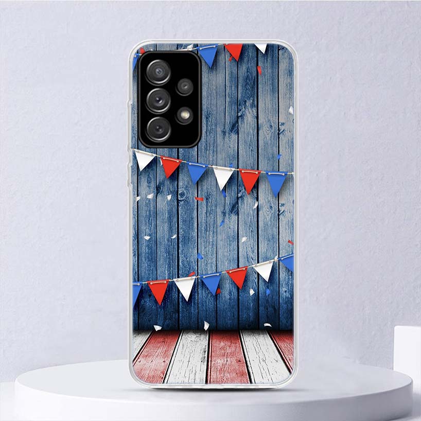 Chile Flag Soft Case For Samsung Galaxy A16 A15 A14 A13 A56 A55 A54 A53 Phone Cover A36 A35 A34 A33 A26 A25 A24 A23 A05S