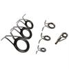 High Quality Stainless Steel Casting Fishing Rod Guide Ceramic DIY Fishing Pole Ring Stainless Steel Frame Fishing Accessories