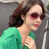 High-End Sunglasses For Women, Fashionable Sunshade, Hanchao Ins Uv Protection With Diamonds, Small Retro.