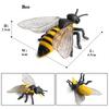 Oenux New Insect Animals Model Butterfly Bee Dragonfly Mantis Ant Snail Action Figures Jouet Collection Decor Kids Education Toy