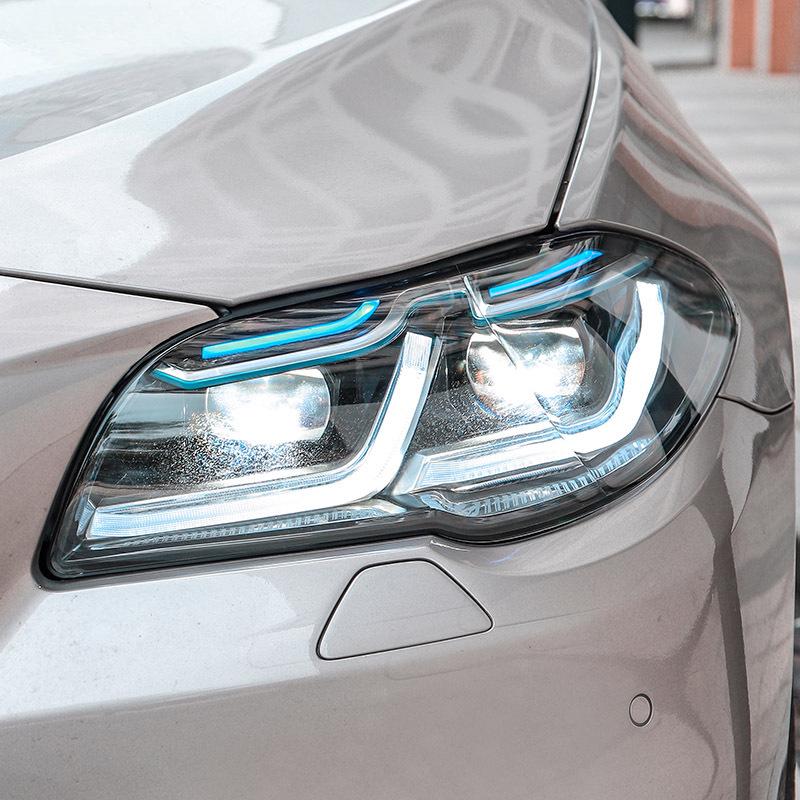 LED Headlight Assembly for BMW 5 Series F18 F10 (2011-2017) with Daytime Running Lights