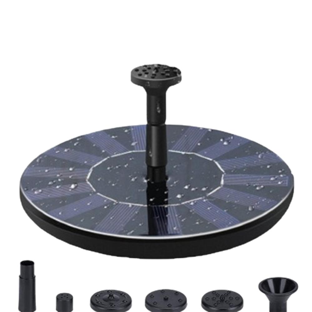 Energy-saving Solar Fountain Pump 13/16/18cm Bird Bath Fountain  For Swimming Pools
