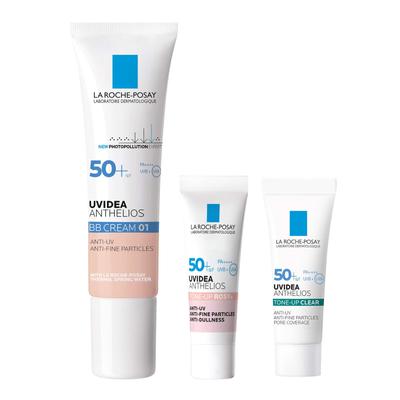 La BB 01 Zestaw Krem BB Nawilżający Skóra Wrażliwa Półprzezroczysty 30ml Roche-Posay SPF50+ PA++++