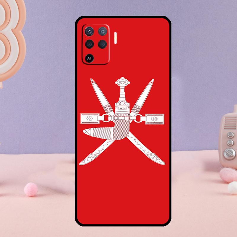

Oman Flag Phone Case For Oppo A18 A38 A58 A78 A98 A74 A94 A54 A40 A60 A80 A16 A76 A96 A15 A57S A17 A77 OPPO A76