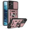For Nothing CMF Phone 1 Case with Slide Camera Lid PC+TPU Kickstand Phone Cover