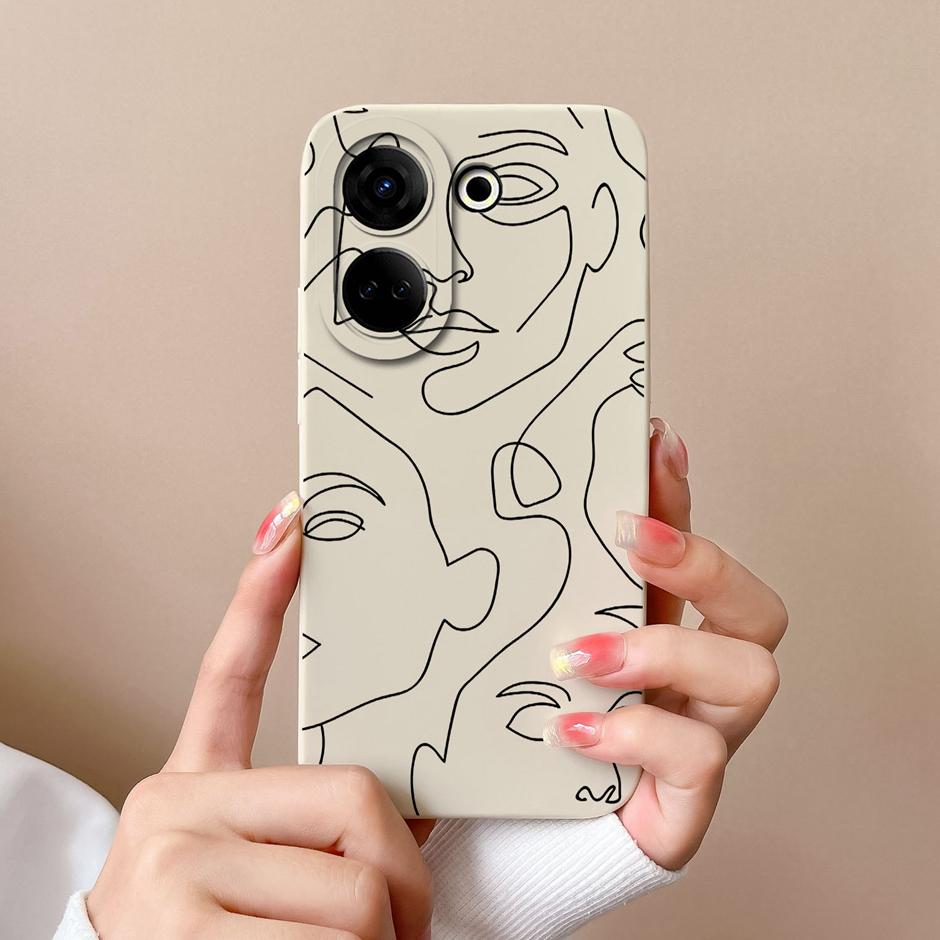 

Для Tecno Camon 20 Pro 4G Чехлы Милый Мультяшный Рисунок Динозавра Жидкий Силиконовый Чехол Для Tecno Camon20 Pro 5G Ударопрочные Fundas Camon 20 4G