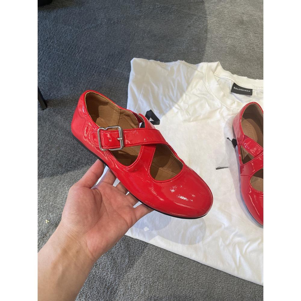 Retro Summer New Women Flats Fashion Shallow Mary Jane Soft Casual Ballet Shoes Slingback Ladies Outdoor Sneaker