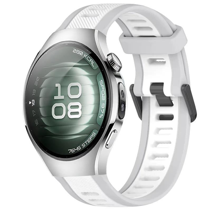 18/20/22mm silicone strap For Huawei watch 5 46mm/Garmin Forerunner 570 970 265 55 165 965 Bracelet Band For Huawei watch 5 42mm