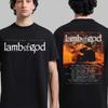 Lamb Of God Europe 2026 Summer Tour Schedule Dates Two Sided T-Shirt S-5XL
