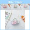 Adorable Cartoon Princess Pearl Handbag Cute Sequin Mini Purse For Girls 2023 Spring