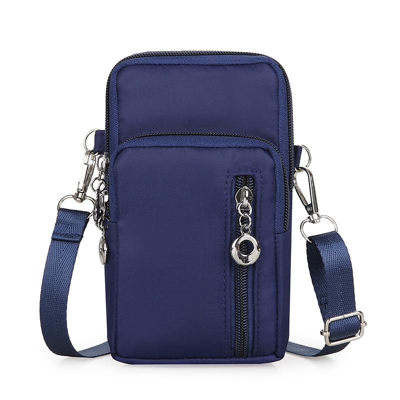 Torebka na telefon damska torba mini mała kwadratowa modna torebka płócienna przenośna torba na ramię na zewnątrz