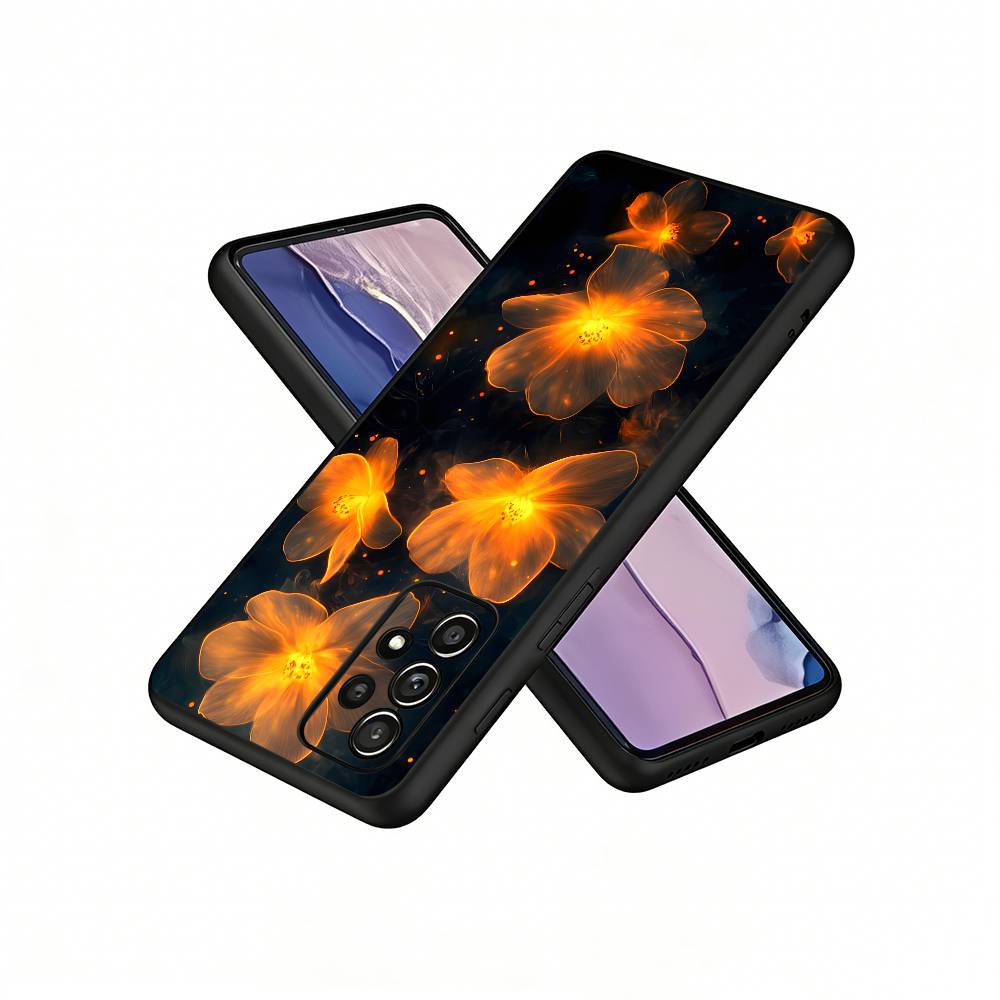 

Светящиеся Цветы Чехол для Телефона Для Samsung A21,31,51,53,71,20,22,30,32,42,50,01,02,10,11 4G 5G Обложка 6 Samsung A13 5G