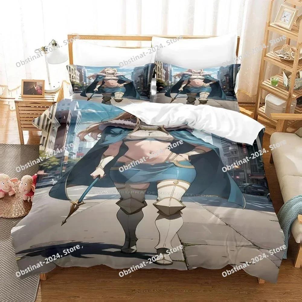 Anime The Kingdoms of Ruin Bedding Set Printed single Comforter Quilt Bed Cover Duvet Cover Pillow Case 3 Pieces Kids Adult Size