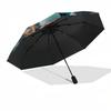 Winter, Chihuahua- Automatic Umbrella, Four Seasons Portable Folding Umbrella, Suitable for Men and Women, Travel, Daily Compact Umbrella, O