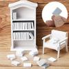 20-200Pcs Miniature Blank Books For Dollhouse, Small Page-Turning Books Portable Notepad Drawing Journaling Quick Notes