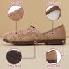 Shoes women's summer new casual single shoes soft sole not tired feet breathable women's shoes one pedal mother shoes