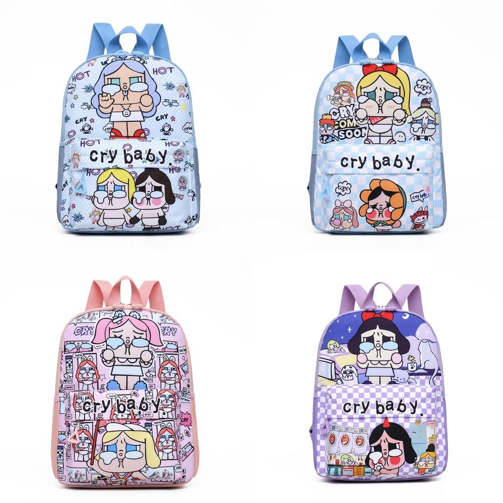 Backpack Pattern Crybaby Cartoon Large Capacity Waterproof Children School Bag