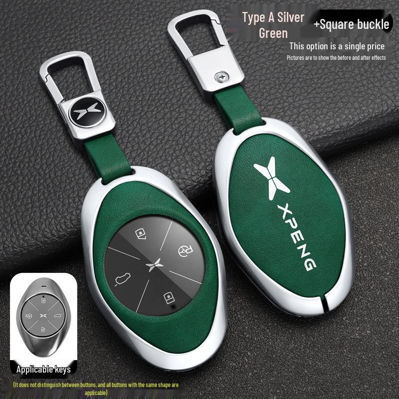 Xpeng P7/G3i Car Key Shell & Case: 2021/2022 Metal Key Holder