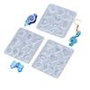 1PC DIY Butterfly Pendant Grinding Tool Love Earrings Silicone Earrings Silicone Mold Jewelry Handmade