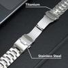 20mm 22mm Titanium Bracelet For Huawei Watch GT6/5/4/3 Pro 46mm Ultimate2 Watch Strap For Amazfit GTR 4 47mm For Samsung Galaxy 7 6 4 5 Men Watch Band