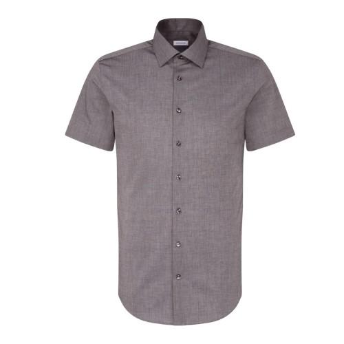 Seidensticker Mens Slim Short-Sleeved Shirt