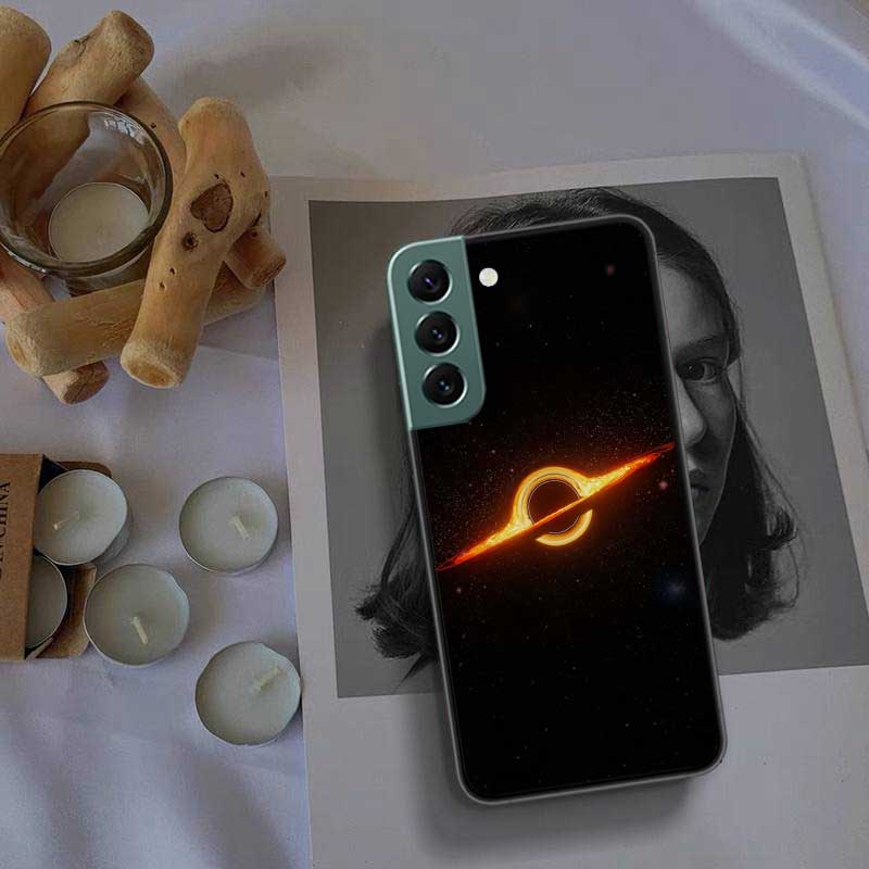 Cosmic Starry Sky Black Hole Phone Case For Samsung Galaxy Note 20 Ultra 10 Lite 9 8 M12 M21 M30S M31 M32 M51 M52 S10 S9 S8 Plus
