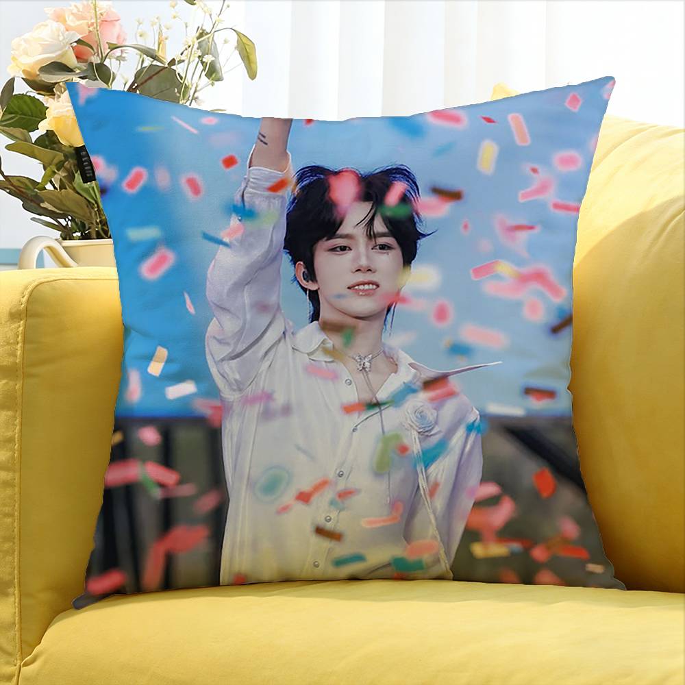 Huang Xing Eliot Huang D-Desire Various Sizes Square Pillow Case For Car Home Bedchamber Decor