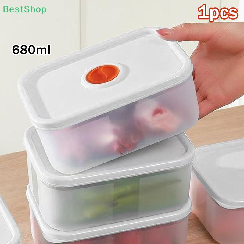 Transparent Fridge Storage Box Multi-Purpose Food Freshness Container Food Sub-Packed Essential Kitchen Storage Tools