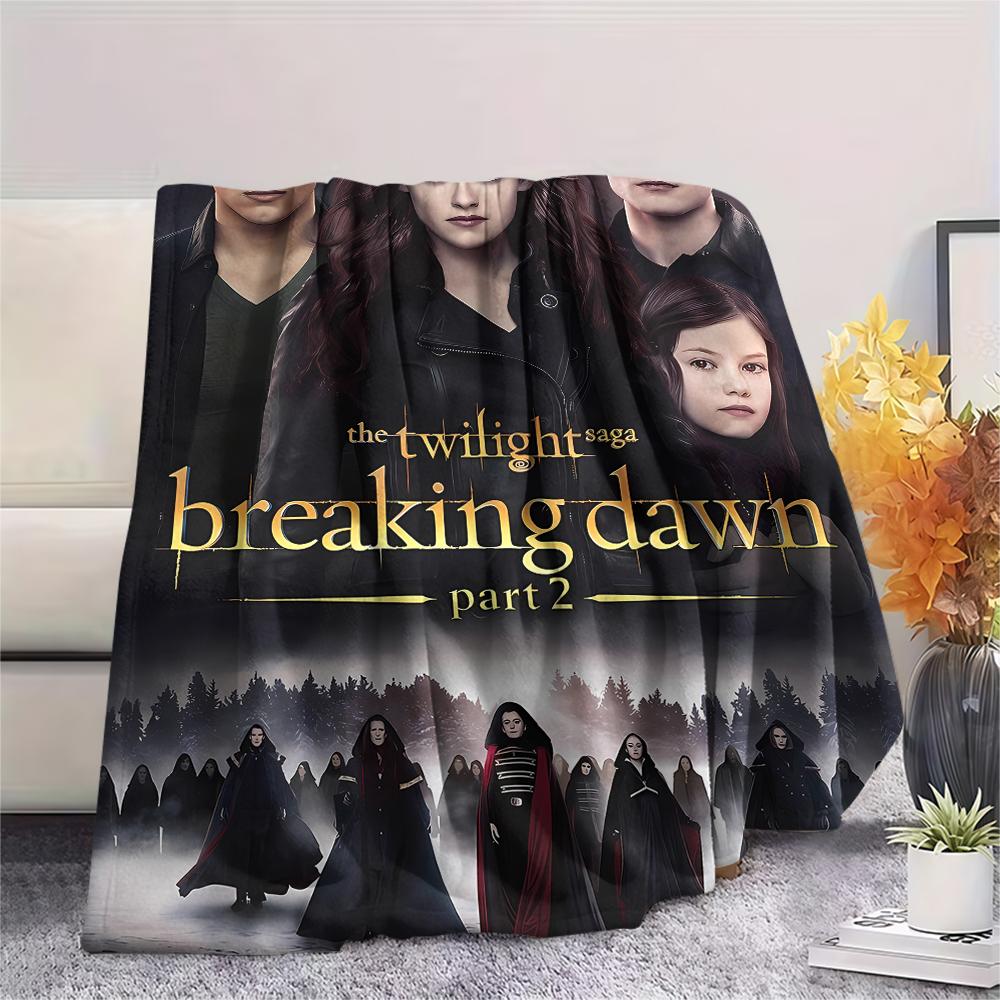 Vampire TV Characters Print Flannel Blanket,High Quality Comfortable for All Seasons,Home Decor,Warmth and Comfort,Perfect for Christmas Gifts