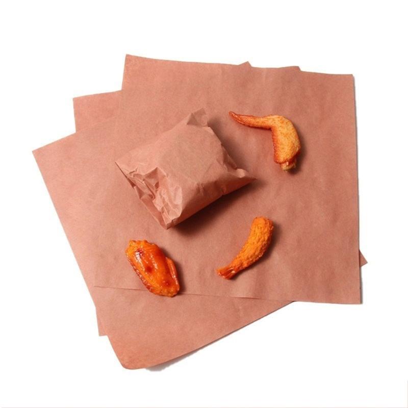 50Pcs Kitchen Supply Functional Parchment Sheet Convenient Baking Paper Convenient Oil Absorbing Paper