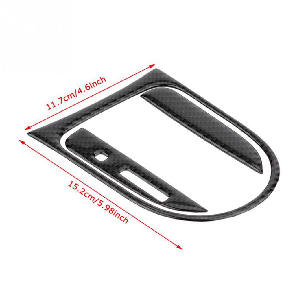 3pcs Left Driving Shift Panel Bezel Cover Trim Set For Ford Mustang 2015-2017 M