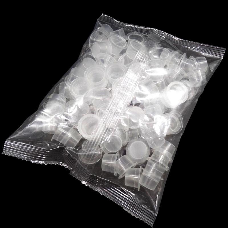 Anello Tazza in Silicone per Microblading, Ricamo Sopracciglia, Tatuaggio Labbra, Pigmenti e Colla per Ciglia.