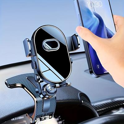 Universal  Dashboard Car Phone Holder - Multi-Functional Central Control Instrument Panel Mount with Anti-Shake Feature for Auto Vehicles