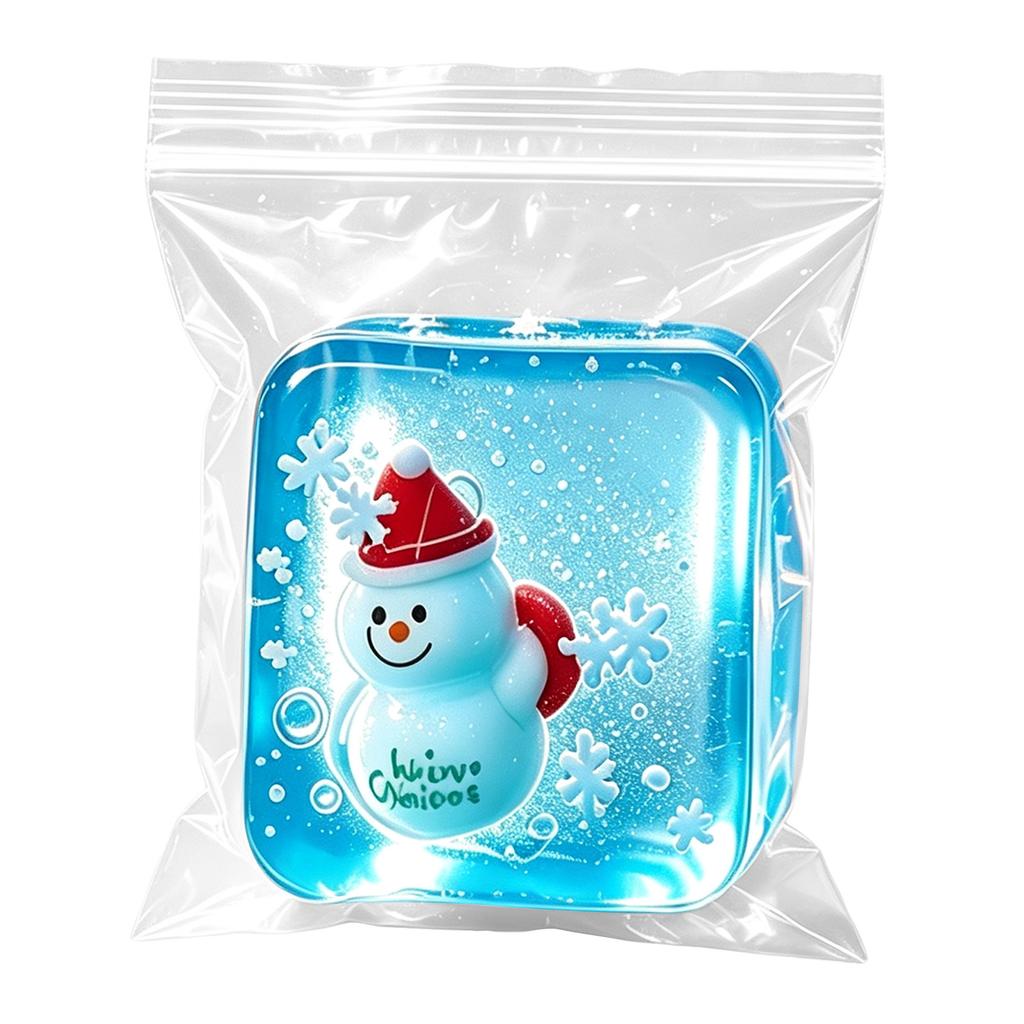 Christmas Snowman Toy, Toy, Slow Rising Stress Sensory Toy for Kids and Adults
