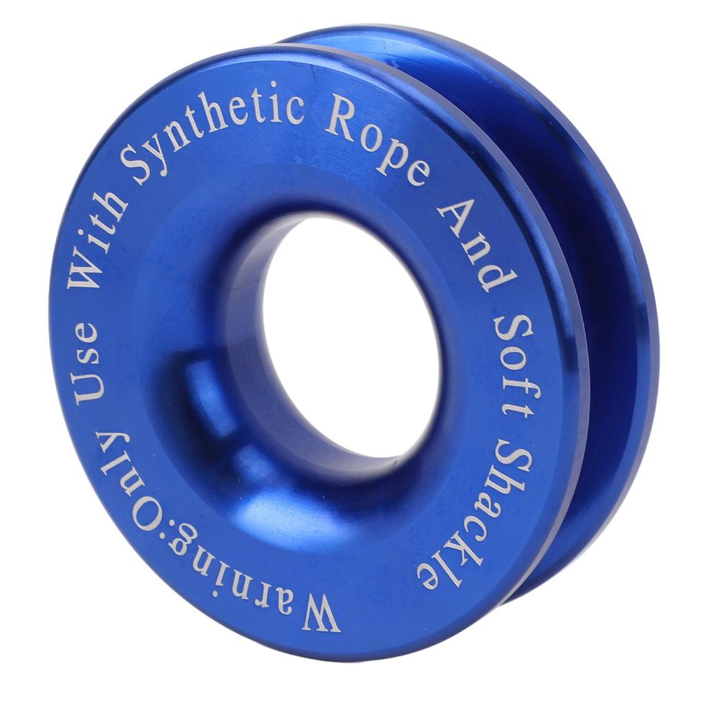 Kladka pro vyprošťování pomocí navijáku, hliníková slitina, 17637 liber, Kladka pro vyprošťování navijákem, Tažný kroužek pro ATV UTV SUV nákladní automobil