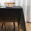 Disposable Silver Dot Party Tablecloth
