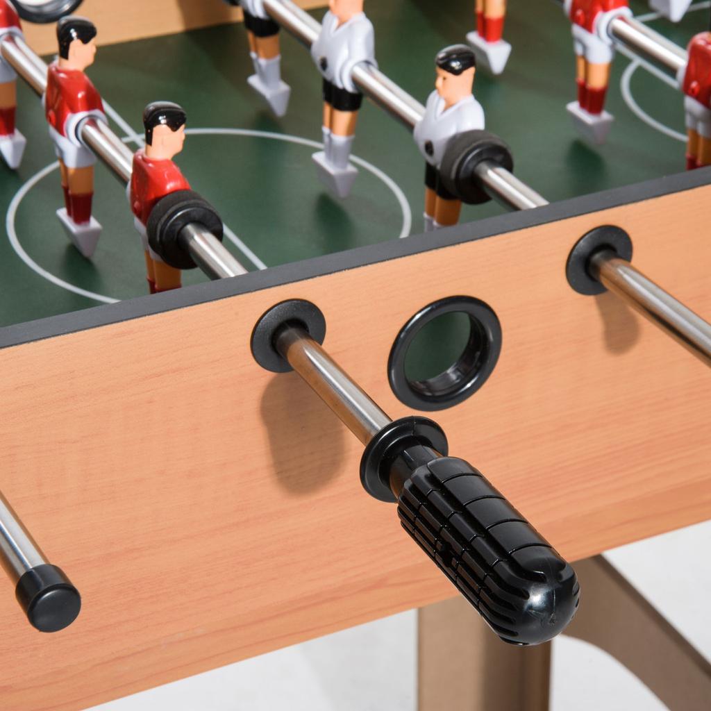 2-in-1 Foosball Table, 4-in-1 Multi-Game Table, Compact, Incl. Game Accessories, 92 X 78 X 80 Cm