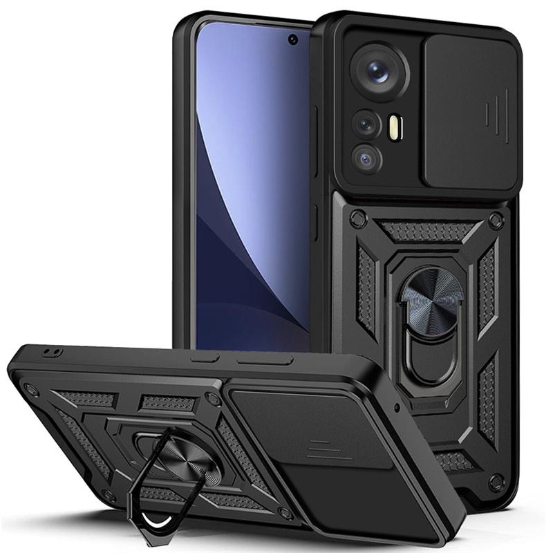 

For Xiaomi Redmi Note 12s 4G Case Slide Camera Armor Cases for Redmy Note12s Not 12s 12 s 4G Magnetic Holder Ring Protect Cover For Redmi Note12s 4G