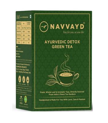 Ayurvedic Cleansing Green Tea (100 G), Ayurvedic Detox Green Tea Navvayd
