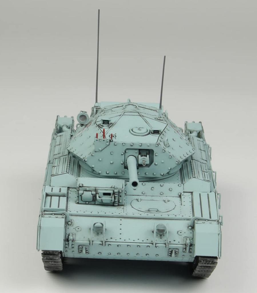 Platz Girls Panzer Final Chapter Crusader Gloriana Academy Scale Plastic Model Kit Molded Color & Mk.VI Mk.III St. Girls' 1/35 GP-75